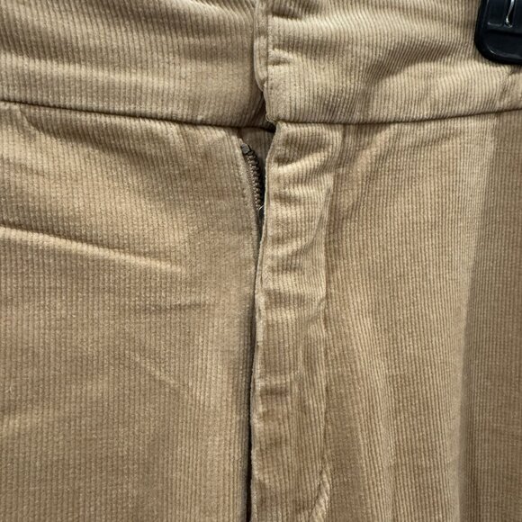 Izod Stretch 12 Khaki Tan Corduroy Pants Winter Classic EUC - Picture 3 of 6